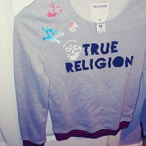 True religion girls sweatshirt
